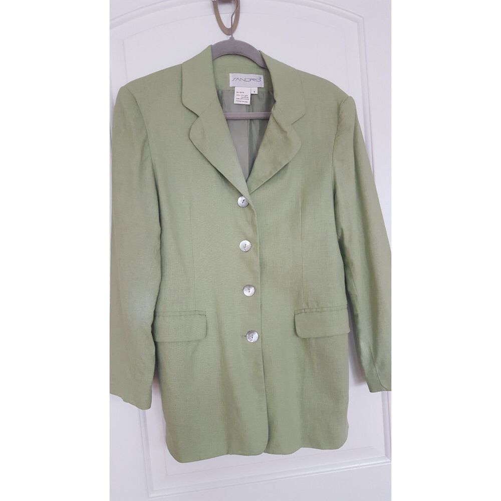 Vintage Sandro Sage Blazer